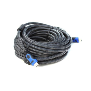 M.Mart HDMI Round Cable Black - 25m