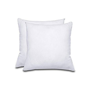 Maguari Filled Plain Cushions 2 Pcs White