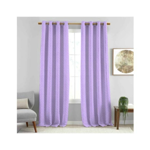 Maguari Lining PQ Jacquard Curtains 2 Pcs Purple