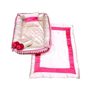 Maguari Satin Silk Baby Bed Set 5 Pcs (0595)