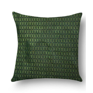 Maguari Taffeta Cushion Green