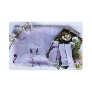 Meem Ensemble Carnation Bed Sheet With 2 Pillowcase