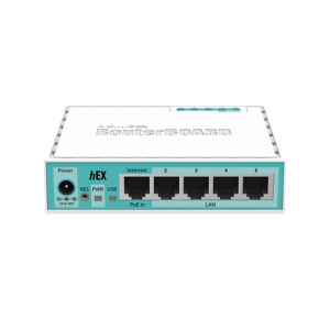 MikroTik Ethernet Router hEX (RB750Gr3)