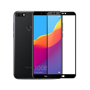 MISC 3D Glass Screen Protector For Huawei Y7 Prime 2018 - Black