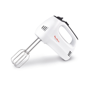Moulinex Quick Mix Hand Mixer Snow White (HM3101B1)