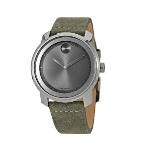 Movado Bold Stainless Steel Men's Watch Green (3600448)