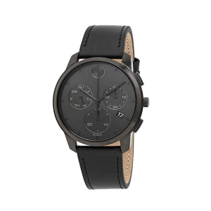 Movado Bold Thin Chronograph Men's Watch Black (3600632)