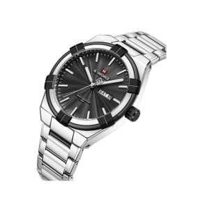 Naviforce Giorno Edition Watch For Men Silver (NF-9218-4)