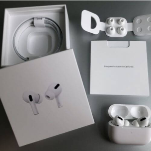 Marwa Collection Airpods Pro Wireless Bluetooth White with free silicon case
