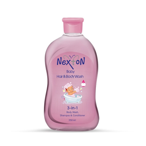 Nexton 3In1 Baby Hair & Body Wash 250ml