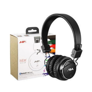 NIA Q8 Bluetooth Stereo Headset Fold-Able Black