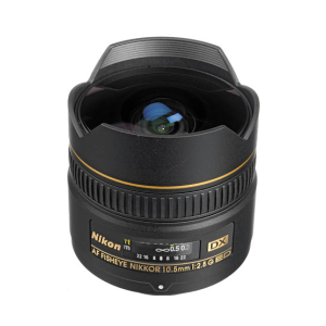 Nikon AF DX Fisheye-Nikkor 10.5mm f/2.8G ED Lens