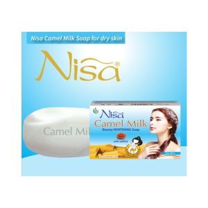 Nisa Camel Milk Beauty Whitening Soap For Dry Skin 110gm