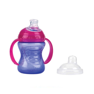 Nuby No Spill Spout Cup 240ml Purple (NV0404003)