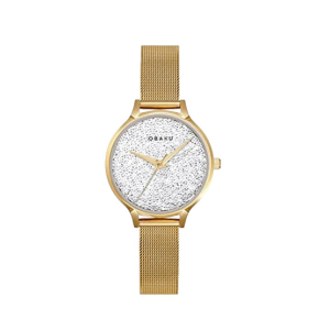 Obaku Stjerner Watch For Women Gold (V238LXGWMG)