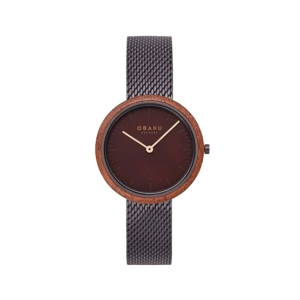Obaku Trae Lille Watch For Women Brown (V245LXNNMN)