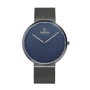 Obaku Analog Watch For Men's Grey (V230GXJLMJ)