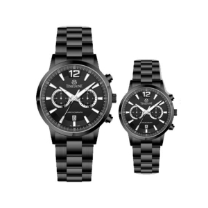 Timezone Oblique Time Watch For Men (TZ-1323)-White
