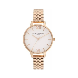 Olivia Burton Analog Women's Watch Rose Gold (OB16DEW01)