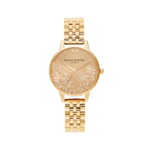 Olivia Burton Bejewelled Lace Women's Watch Gold (OB16MV105)