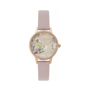 Olivia Burton Midi Vegan Women's Watch Pink (OB16SG04)