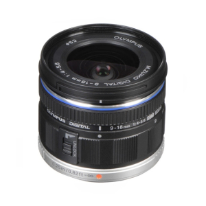 Olympus M.Zuiko Digital ED 9-18mm f/4-5.6 Lens Black