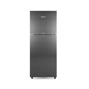 Orient Flare 500 Glass Door Freezer-on-Top Refrigerator 17 Cu Ft Grey