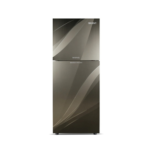 Orient Marvel 380i Glass Door Inveter Freezer-on-top Refrigerator 13 Cu Ft Blaze Grey