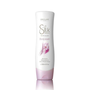 Oriflame Sweden Silk Beauty White Glow Body Wash 200ml (22713)