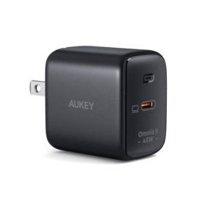 Aukey Omnia II 45W USBC Wall Charger - Black (PA-B2T)