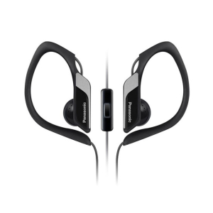 Panasonic Water Resistant Sport Clip Earbud Black (RP-HS34M-K)