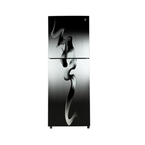 PEL Glass Door Freezer-on-top Refrigerator 20 Cu Ft (PRGD-22260)-Mirror Black