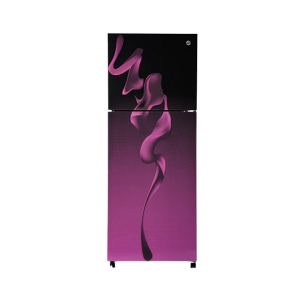 PEL Glass Door Ultra Inverter Freezer-on-Top Refrigerator 16 Cu Ft  (PRINVOGD-22260)-Purple