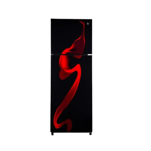 PEL Ultra InverterOn Glass Door Freezer-on-top Refrigerator 10 Cu Ft (PRUINVO GD-6360)-Red Blaze