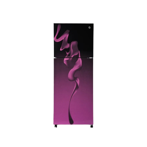 PEL InverterOn Flat Glass Door Freezer-on-top Refrigerator 12 Cu Ft (PRINVOGD-21860)-Purple Blaze