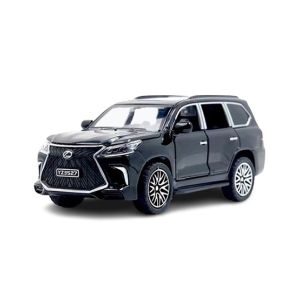 Planet X Lexus Land Cruiser Prado Metal Car - Black (PX-11900)