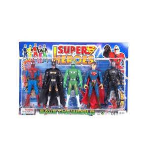 Planet X Super Heroes Action Figures (PX-9786)