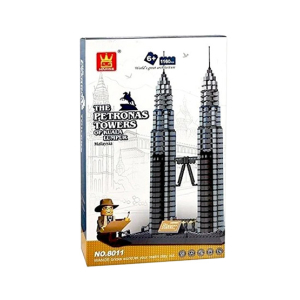 Planet X Twin Tower Building Blocks Toys For Kids (PX-9054)