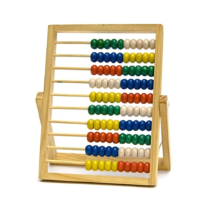 Planet X Wooden Abacus Colorful Beads Set For Kids (PX-10320)
