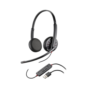 Plantronics Blackwire C325 Corded USB Headset With 3.5mm Connection