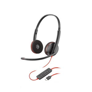 Plantronics Blackwire 3220 Corded UC USB-A Headset