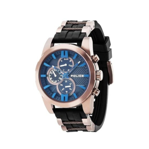 Police Matchcord Analog Men's Watch Black (14541JSBN/02P)