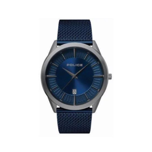 Police Stainless Steel Men's Watch Blue (15305JSU/03MM)
