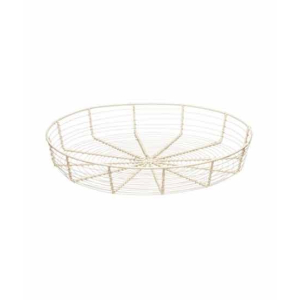 Premier Home Cream Wire Bread Basket (0509901)