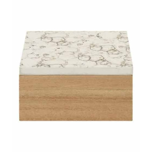 Premier Home Mimo White Marble Effect Trinket Box (1411481)