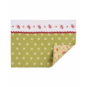 Premier Home Rose Cottage Green Placemats Set Of 4 (5100120)