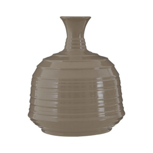 Premier Home Taupe Ribbed Ceramic Vase (1411247)
