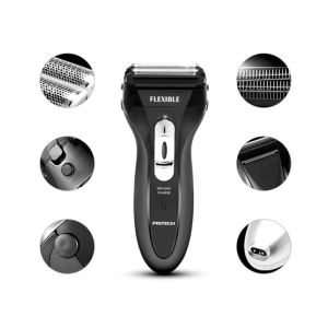 Pritech Electric Shaver Black (RSM-1308)