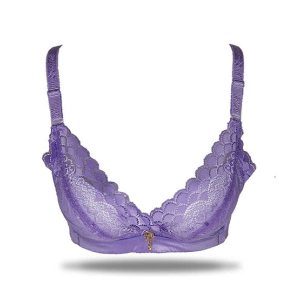 Purple Bag Fancy Wired less Double Padded Bra For Women Purple (Ofw0003)