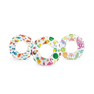 Intex Swimming Pool Tube Ring 24 inch Lively Print - 59241 (PX-10806)